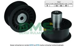 EKSANTRİK GERGİ RULMANI YÖN MAKARASI POLO 1.4 16V 96-99 -CORDOBA-IBIZA 1.4i 16V-GOLF V 1.0 AHF-BMS 341-036109244-036109244G