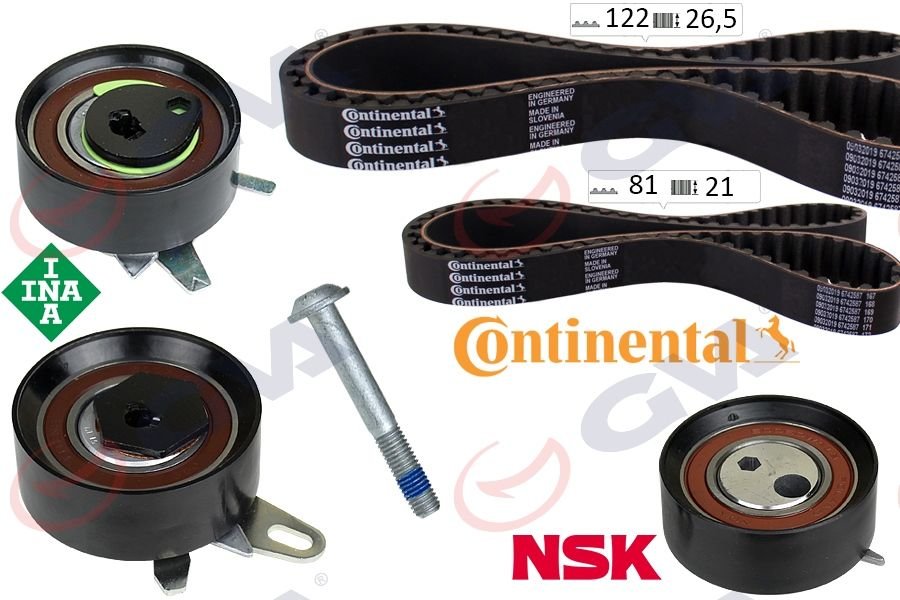 TRİGER SETİ 122x26.5 -081x21 T4 2.5TDI - LT35 2.5TDI ACV-ANJ-AVR K015323XS-GVA 59T7570OE-074198119-074198119H-074198119Q