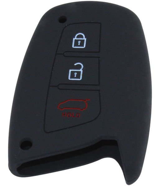 KONTAK ANAHTAR KUMANDA KORUYUCU KILIF SİLİKON SİYAH HYUNDAI ACCENT BLUE- ELANTRA- İX35- SANTA FE-AFT HMA207-S-HMA207-S