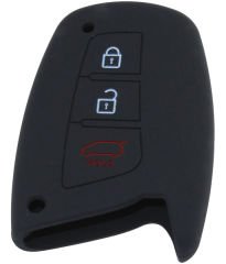 KONTAK ANAHTAR KUMANDA KORUYUCU KILIF SİLİKON SİYAH HYUNDAI ACCENT BLUE- ELANTRA- İX35- SANTA FE-AFT HMA207-S-HMA207-S