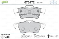 ARKA BALATA LGN II 01 MGN II-LATITUDE-VECTRA C 03 FOCUS II 05 CONNEC 06 CMAX06 PRIMERA 02 GDB3292-VALEO 670472-7701206609-1605196-2T142M008A1A