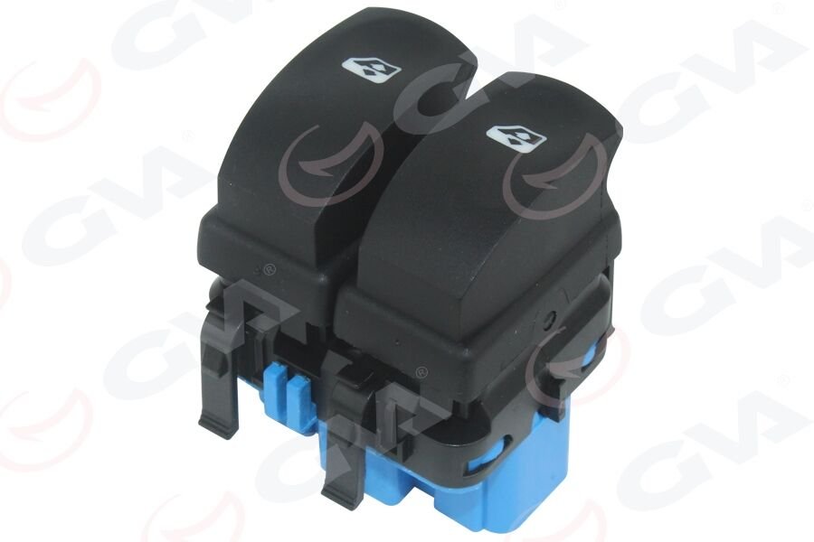 CAM AÇMA ANAHTARI ÖN SOL ÇİFTLİ RENAULT CLIO III 10 FİŞLİ MAVİ-GVA 8014860-8200214938