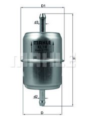 YAKIT FILTRESI MERCEDES M102 190 W201 W123 W124 W460-MAHLE KL18OF-A0024770001