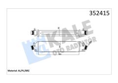 İNTERCOOLER GIULIETTA 2.0 JTDM 10-KALE 352415-50514486