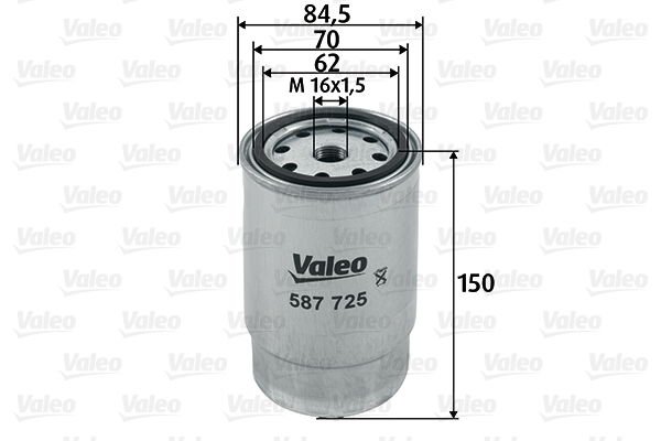 MAZOT FİLTRESİ METAL BLUE 1.6CRDI 11 İ30 2.0CRDI 07-11 -İ20 1.4-1.6CRDI 08 TUCSON JEEP 2.0CRDI-VALEO-319222E900-319222EA00-319223A810