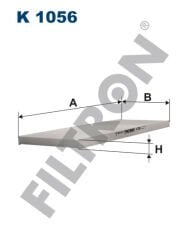 POLEN FİLTRESİ JUMPER-DUCATO-BOXER 1.9D-1.9TD-2.5D-2.5TD-2.5TDI-2.8D-2.8HDI 94-02-FILTRON K1056-1312766080-6479.A0-6447.SY-6447.TY