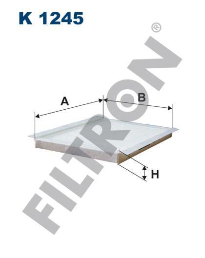 POLEN FİLTRESİ HYUNDAI İ30 08 KIA CEE D-FILTRON K1245-971331H000