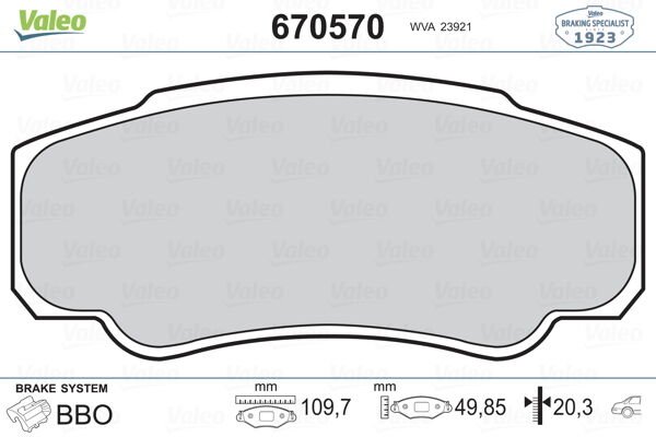 ARKA BALATA BOXER-DUCATO-JUMPER 94 06-VALEO 670570-4254.68-4252.46-77362274-4252.47