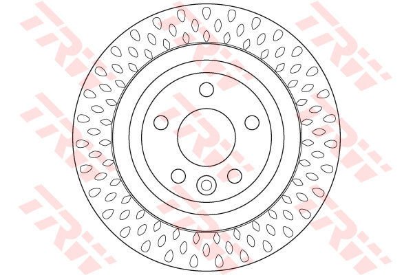ARKA FREN AYNASI VOLVO S60 10 13 S80 II 08 13 V60 10 V70 08 XC70 07 13 302x5DL-TRW DF6387-31341483-31277929-31471028-30769060