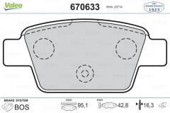 ARKA BALATA STILO 02 LINEA 6.07 BRAVO 9.07 ALFA MITO 08 MULTIPLA 99-10-VALEO 670633-77364590-77363518-77362768-9949280