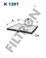 KABİN FİLTRESİ HYUNDAI EON 1.0 67HP 11-FILTRON K1287-9713307010-971330X900