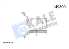 KALORIFER RADYATORU TRANSIT TURBO 96 99 TRANSIT V184 2.0TDCI 2.4TDCI 01 06 2 SIRA ALB-KALE-YC1H18476AB-4042575