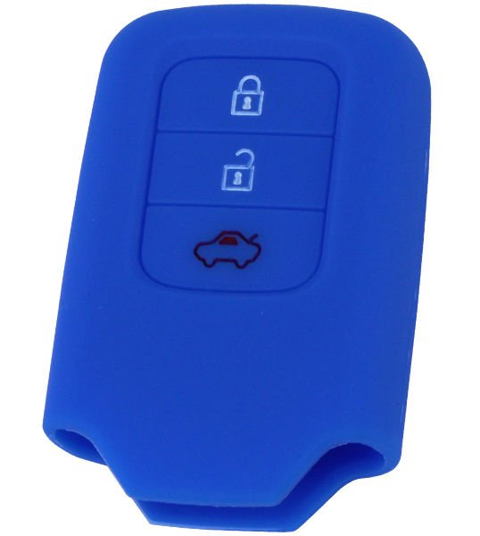 KONTAK ANAHTAR KUMANDA KORUYUCU KILIF SİLİKON MAVİ HONDA CITY-AFT HMA049-M-HMA049-M