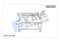 TURBO INTERCOOLER RADYATORU CONNECT 1.8TDCI 02 06 AL AL-KALE 020CAC060-2T1Q 9L440 AC-4548369