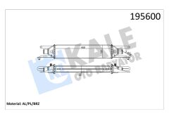 TURBO RADYATÖRÜ INTERCOOLER LINEA 1.3JTD 450x101x50 AL AL SİSTEM-KALE-51785221
