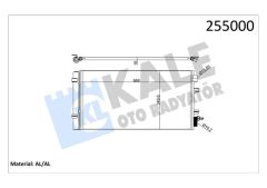 KLİMA RADYATÖRÜ KONDENSER RENAULT FLUENCE 09 MEGANE III 09 SCENIC III 09 1.2TCe 1.5dCi 1.6 1.9dCi 2.0-KALE-921000294R-921003293R-921009956R