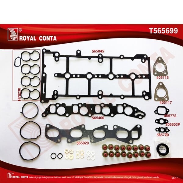 ÜST TAKIM CONTASI SKT KEÇELİ REINZ SUBAP LASTİK SKC SİZ DOBLO-LINEA-BRAVO II 1.6 DMTJ-ROYAL T565699-71754668