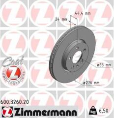 FREN DİSKİ A1 CITY CARVER GBH -A1 SPORTBACK GBA -: ARONA KJ7 -IBIZA V KJ1 -: KAMIQ N DF6964-ZIMMERMANN 600.3260.20-2Q0615301H-2Q0615301H-2Q0615301H
