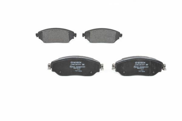 ÖN FREN BALATA RENAULT TRAFIC III 15 OPEL VIVARO B 15-BOSCH 0986494817-410608638R-410601073R-4423332