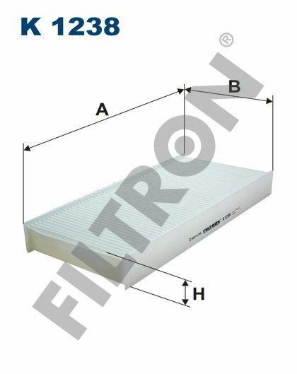 KABİN FİLTRESİ PEUGEOT EXPERT II 1.6 HDİ 90 90HP 01/07--FILTRON K1238-6479.A6