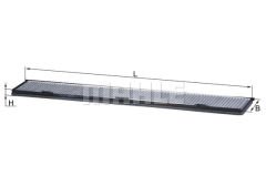 POLEN FILTRESI BMW E81 E87 E88 E90 E93 E84 KARBONLU-MAHLE LAK248-64319313519