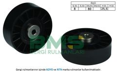 KAYIS GERGI RULMANI MERCEDES W124 S124 C124 W201 W202 W210 W461 W463 W638 B901 B904 . VW LT 28-35-46-BMS 207-A6012000970-062145278