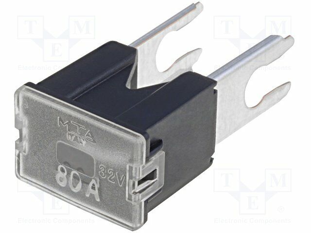 0471080 AYAKLI ERKEK SİGORTA 80 AMPER SİYAH-MTA 2595