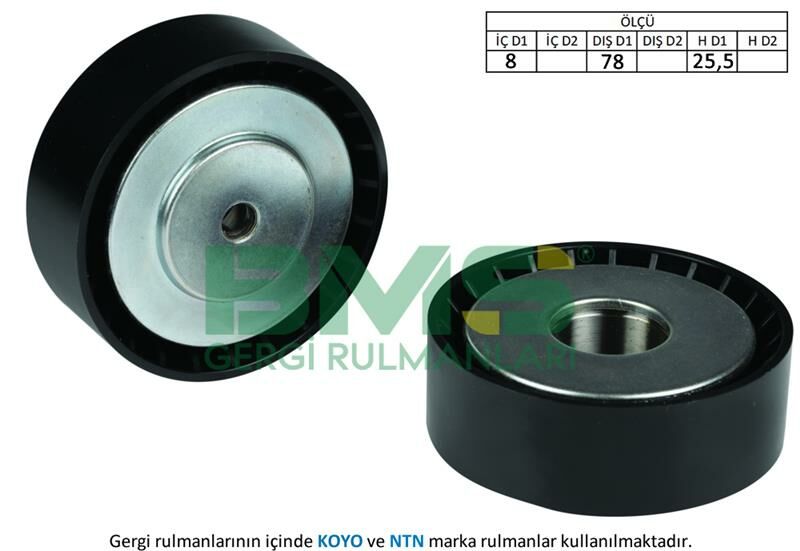 ALTERNATÖR GERGİ RULMANI TRANSPORTER T4 2.4D AJA 90-03-BMS 209-074145278C