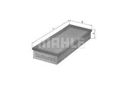 HAVA FILTRESI E34 530I 535I 88 95 E32 730I 86-MAHLE LX106-13721707021