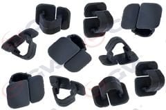 MOTOR KAPUT KEÇE BAGLANTI KLİPSİ KÜÇÜK 10 LU SET-GVA 9107428-1H5863849