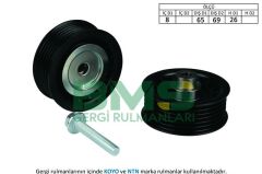 ALTERNATÖR GERGİ RULMANI DUCATO-BOXER-JUMPER-TRANSİT 2.2HDI-TDCI-BMS 413-1611423480-5751.F0-C1Q19A216AA