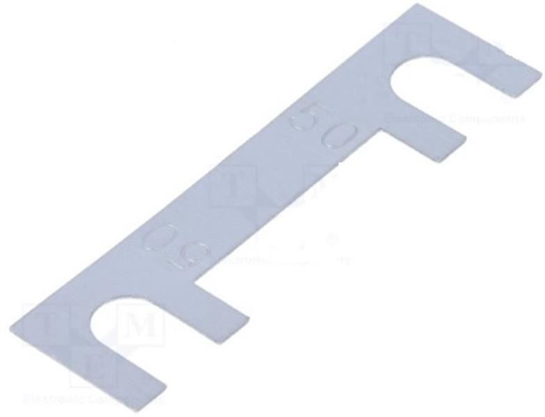 0200297 LEVHA SİGORTA 50 AMPER 0.35 mm-MTA 2584