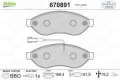 ÖN BALATA DUCATO 3-4-BOXER 3-4-JUMPER 3-4 06 11 16Q-20Q- KARSAN JEST TEK FİŞLİ-VALEO 670891-4253.55-77364014-425358