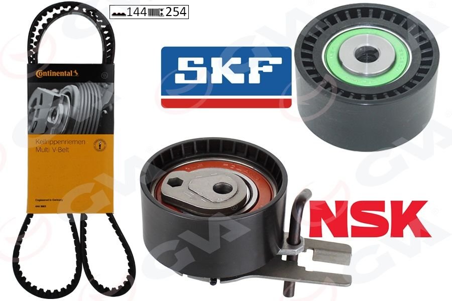 TRİGER SETİ FIESTA-C2-C3-NEMO-BIPPER-206-307 1.4 TDCİ-HDİ EURO 4 2002 144 DİŞ-GVA 59T4312C-2S6Q8A615AB-0831.T3