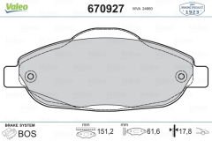ÖN BALATA P308 1.4 1.6 HDİ 2.0 HDİ 07 P308 SW 07 P308 CC 1.6 HDİ 09 P3008 13 1.6 HDI-VTI-VALEO 670927-1647862780-4254.26-1609253080