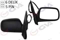 DIŞ DİKİZ AYNASI SAĞ YARİS 99 ELEKTRİKLİ ISITMALI KONVEKS 5 FİŞ VM-261EHR-GVA 1071202