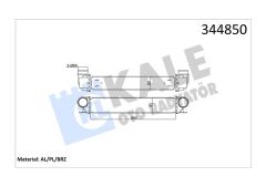 TURBO RATURBO RADYATORU BMW E39 M47 M57-KALE 344850-17512247359