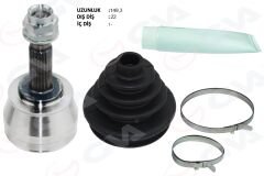 AKS KAFASI SOL-SAG ON DIS FIAT ALBEA 1.2i 03-07-GVA 4421007K-46307516