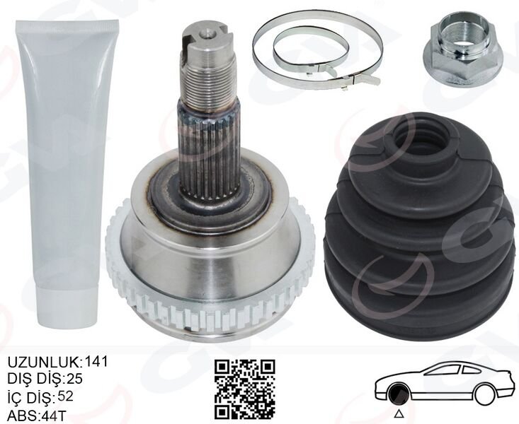 AKS KAFASI SOL-SAG ON DIS FIAT MAREA 185 1.6i 16v 100 PS ABSLI 44 DIS 96-07-GVA 4425000K-46307083-60813096