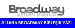 ARKA YAZI BROADWAY BİRLEŞİK-AYHAN A1645
