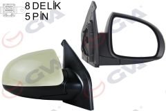 DIŞ DİKİZ AYNASI SAĞ PICANTO 06 ELEKTRİKLİ ISITMALI ASTARLI KONVEKS VM-753EHPR-GVA 1091921-8762007198