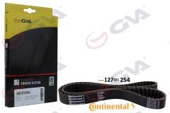 TRİGER KAYIŞI 127x254 DAEWOO CHEVROLET AVEO KALOS LACETTI NUBIRA 1.4-1.6 16V 03-GVA 58127254-96183352-96417177
