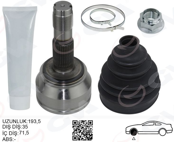 AKS KAFASI SOL-SAG ON DIS FIAT DUCATO 250 2.2 MJT 06-14-GVA 4427006K-71791000-71771174-1349786080