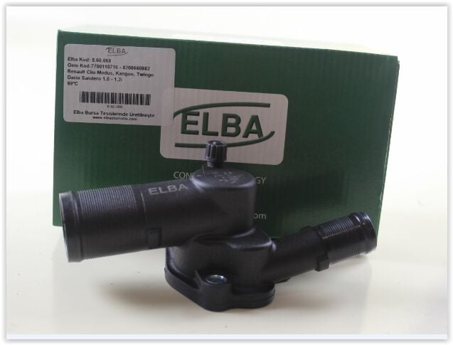 TERMOSTAT KOMPLE CLIO-TWNG 03/98 KNG-MODUS 1.2 04-ELBA 860068-8200660882-7700110716