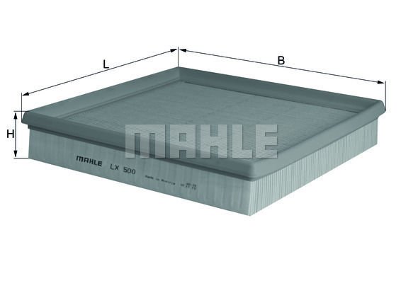HAVA FILTRESI BMW M42 M43 M44 E36 92 95-MAHLE LX500-13721247405