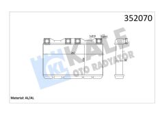 KALORIFER RADYATORU BMW E38-KALE 352070-64118373175