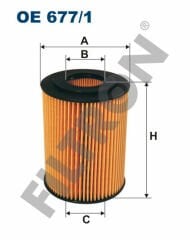 YAG FILTRESI MERCEDES OM642 W203 W204 C219 C218 W211 W212-FILTRON OE677.1-A6421800009