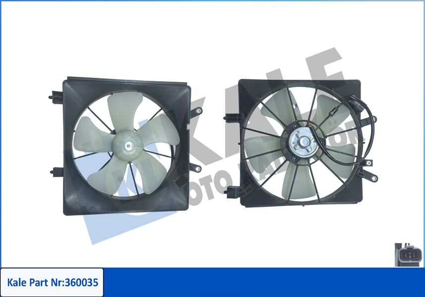 FAN GRUBU HONDA CIVIC 1.7 01-06-- 12V-KALE 360035-19030PLC003