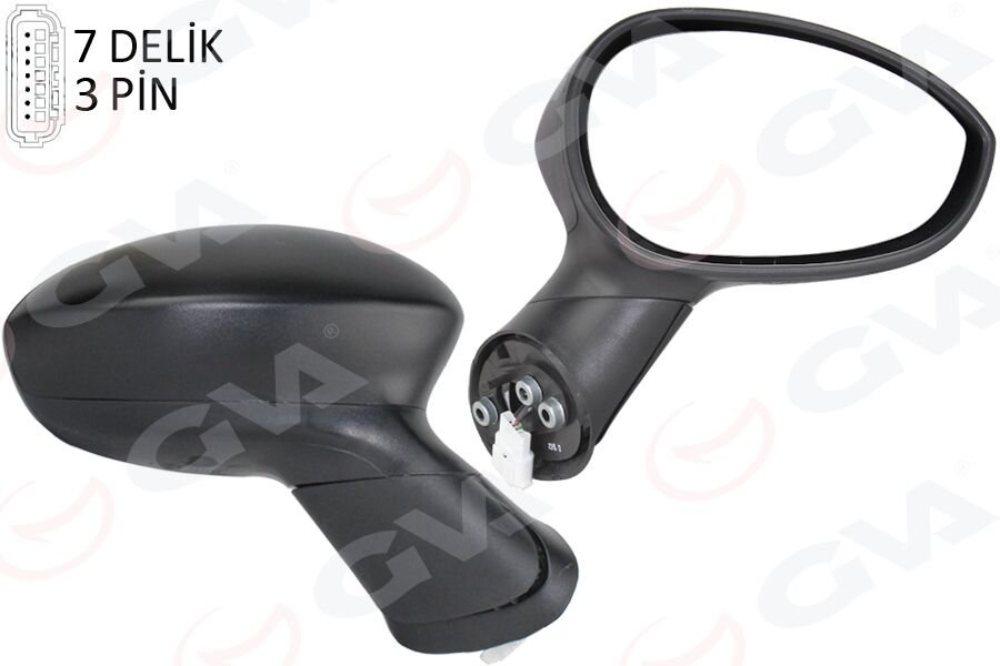 DIŞ DİKİZ AYNASI SAĞ GRANDE PUNTO 05 LINEA 07 ELEKTRİKLİ 7 FİŞ VM-6156ER-GVA-735410429