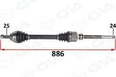 KOMPLE AKS ÖN SAĞ PSA 301 1.6 HDI 100 PS EURO 6 18--GVA 4443314-1613396080-9812035480